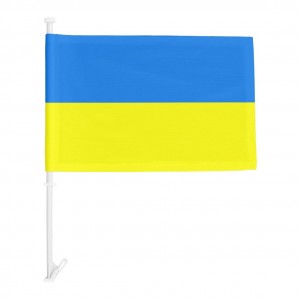 Ukrainos vėliava automobilui